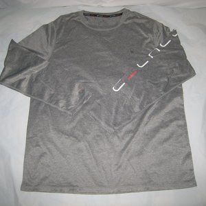 Spyder Swim Men's Long Sleeve Rashguard Shirt GRAY Size Large NEW